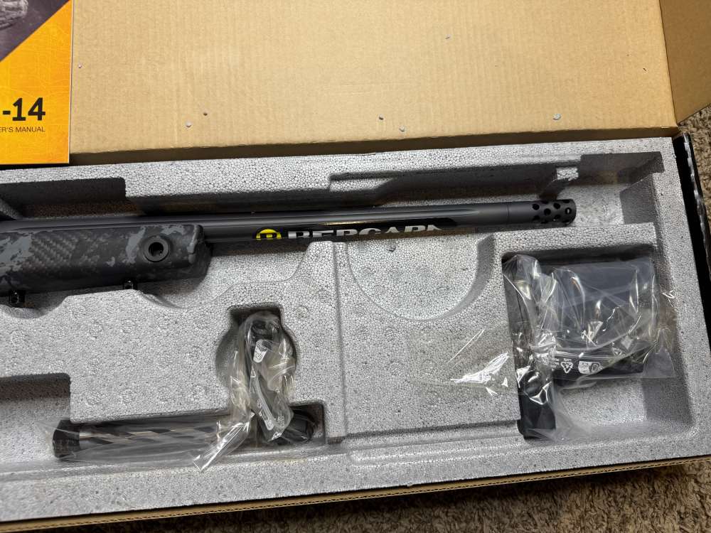 NIB Bergara B14 Square Crest 22-250 20” Fluted Sniper Grey NICE! TRADES!-img-4