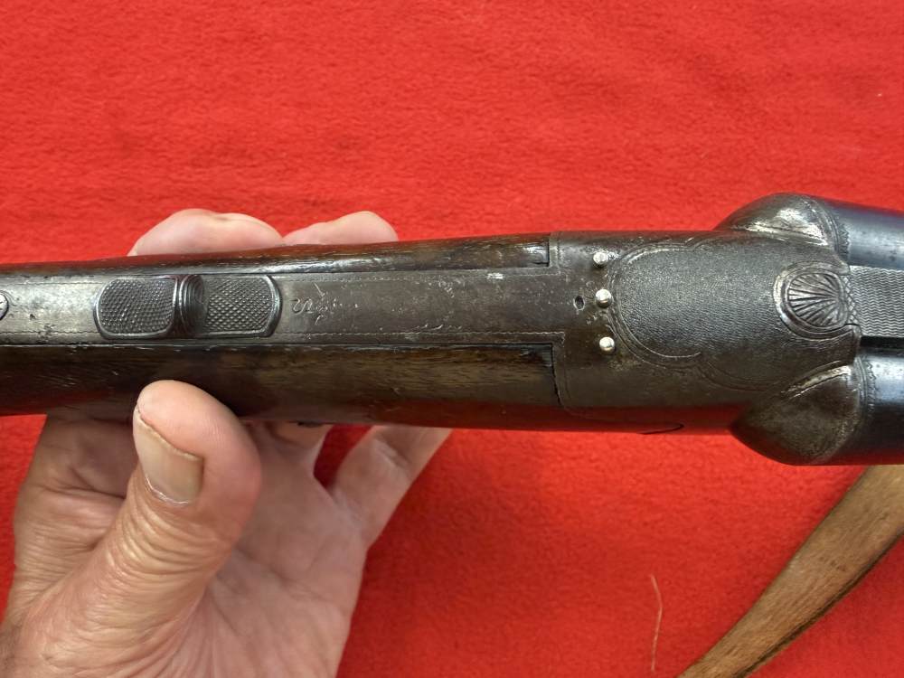 German Ehrhardt Lauf 16ga/8x52 Drilling.-img-26