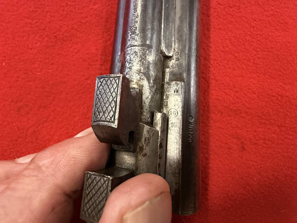 German Ehrhardt Lauf 16ga/8x52 Drilling.-img-12