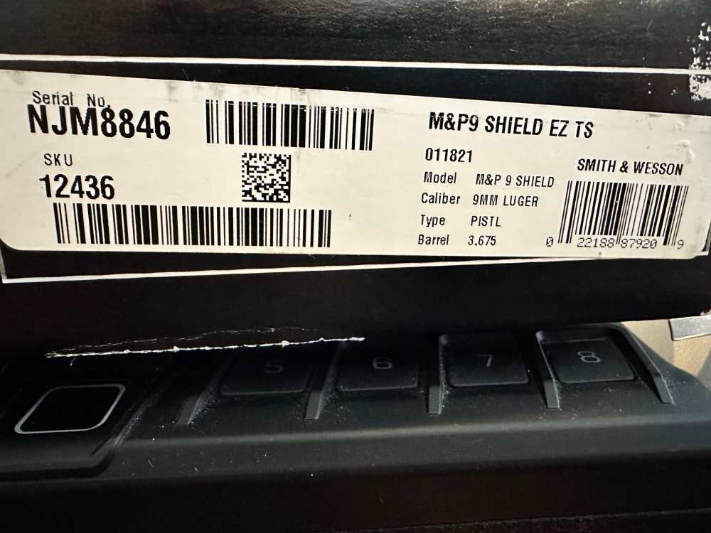 Smith and Wesson M&P Shield 9mm EZ TS-img-1