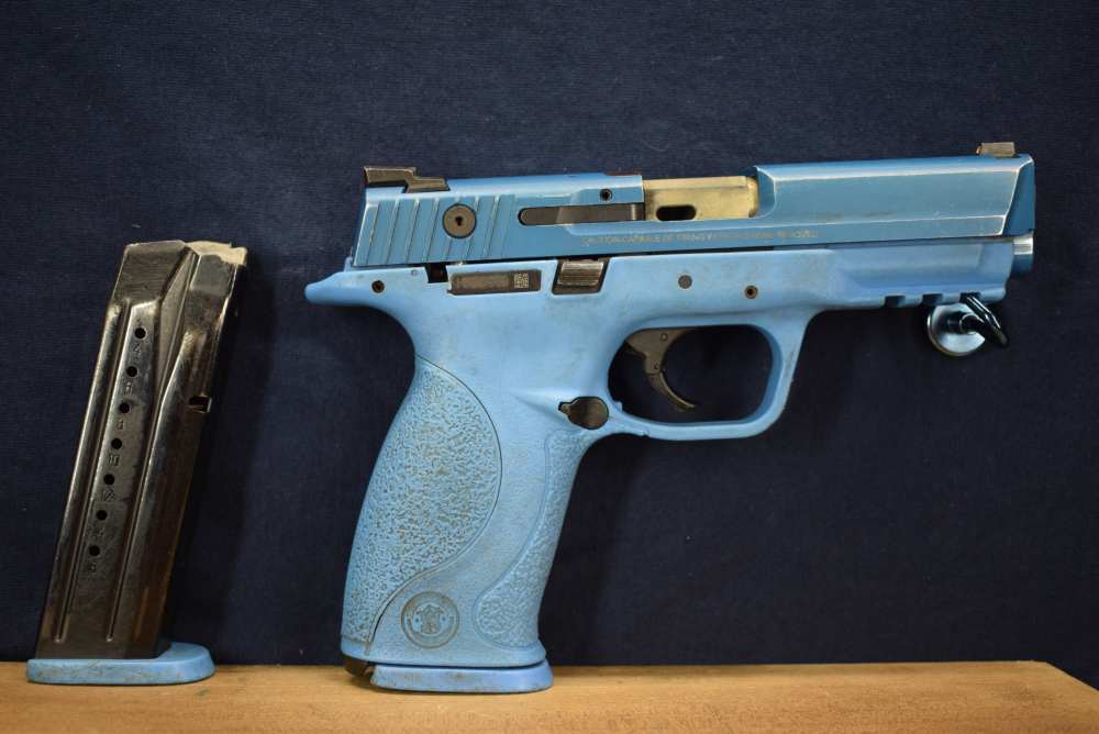 Smith & Wesson M&P 9mm SIMUNITION Pistol, With 2 Magazines-img-0