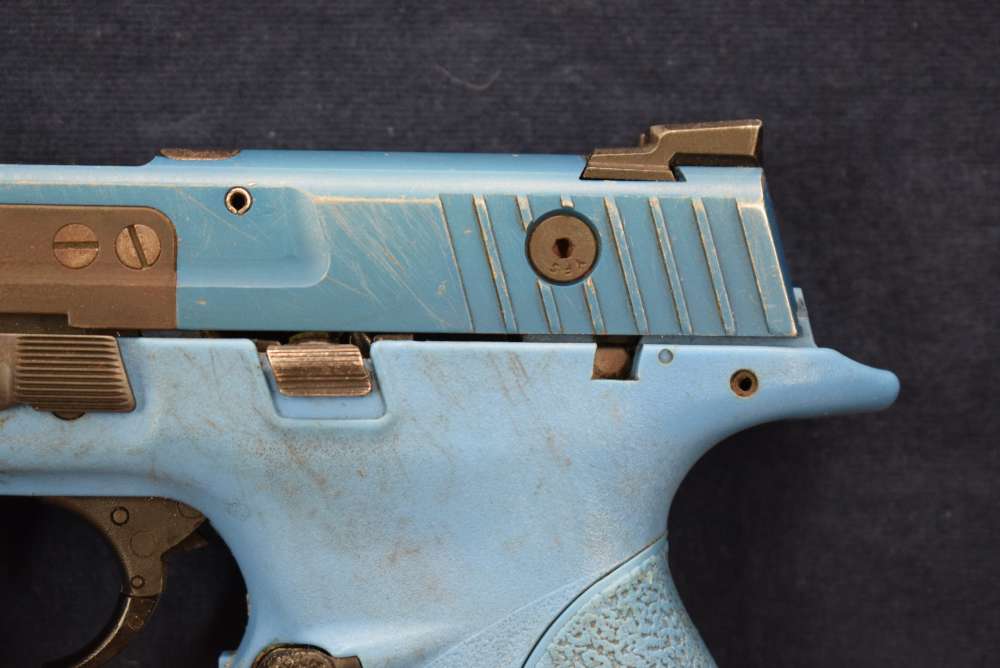 Smith & Wesson M&P 9mm SIMUNITION Pistol, With 2 Magazines-img-10