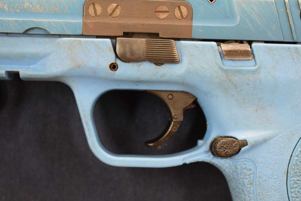 Smith & Wesson M&P 9mm SIMUNITION Pistol, With 2 Magazines-img-12