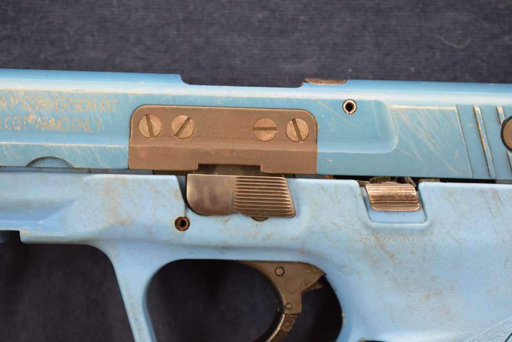 Smith & Wesson M&P 9mm SIMUNITION Pistol, With 2 Magazines-img-9