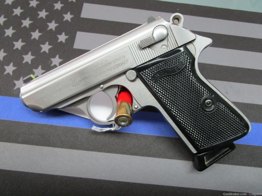 WALTHER PPK/S WITH CUSTOM NIGHT SIGHTS-img-1
