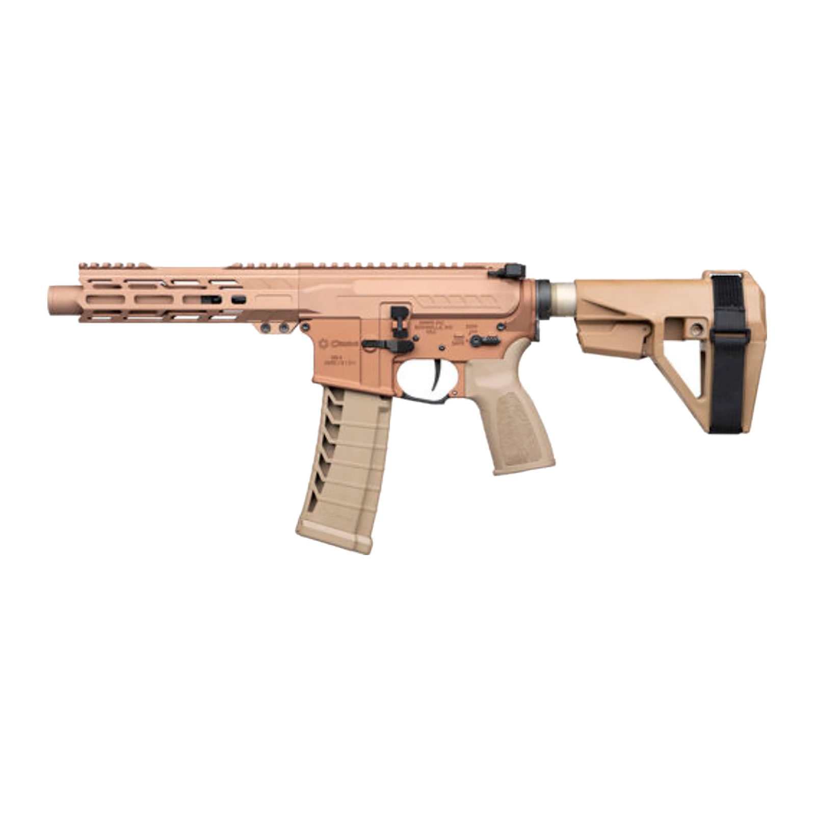 CMMG Mk4 22LR 4.5in Multi-Bronze Pistol (22A5B28-BRZ)-img-1