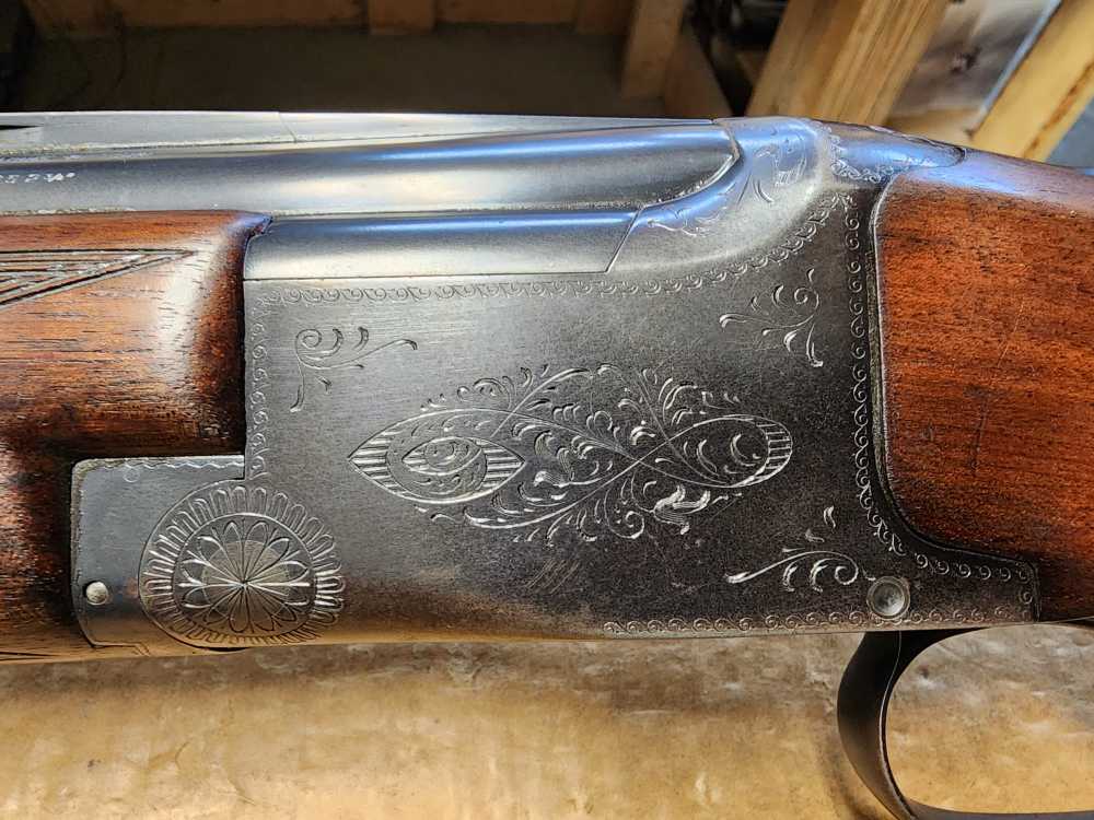 PICS! USED 1951 BROWNING SUPERPOSED O/U SHOTGUN 12 GA 30" VENT RIB GRADE I-img-24