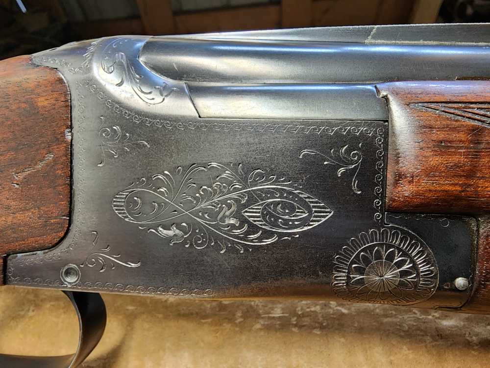 PICS! USED 1951 BROWNING SUPERPOSED O/U SHOTGUN 12 GA 30" VENT RIB GRADE I-img-12