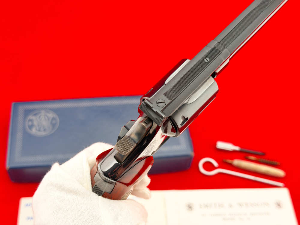 1971 Smith & Wesson Model 19-3 Combat Magnum 4" Blued .357 Magnum w/ Box-img-16