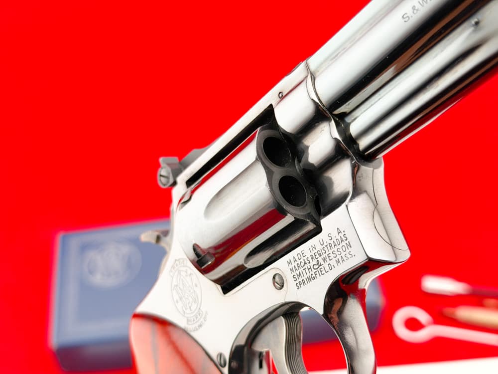 1971 Smith & Wesson Model 19-3 Combat Magnum 4" Blued .357 Magnum w/ Box-img-27