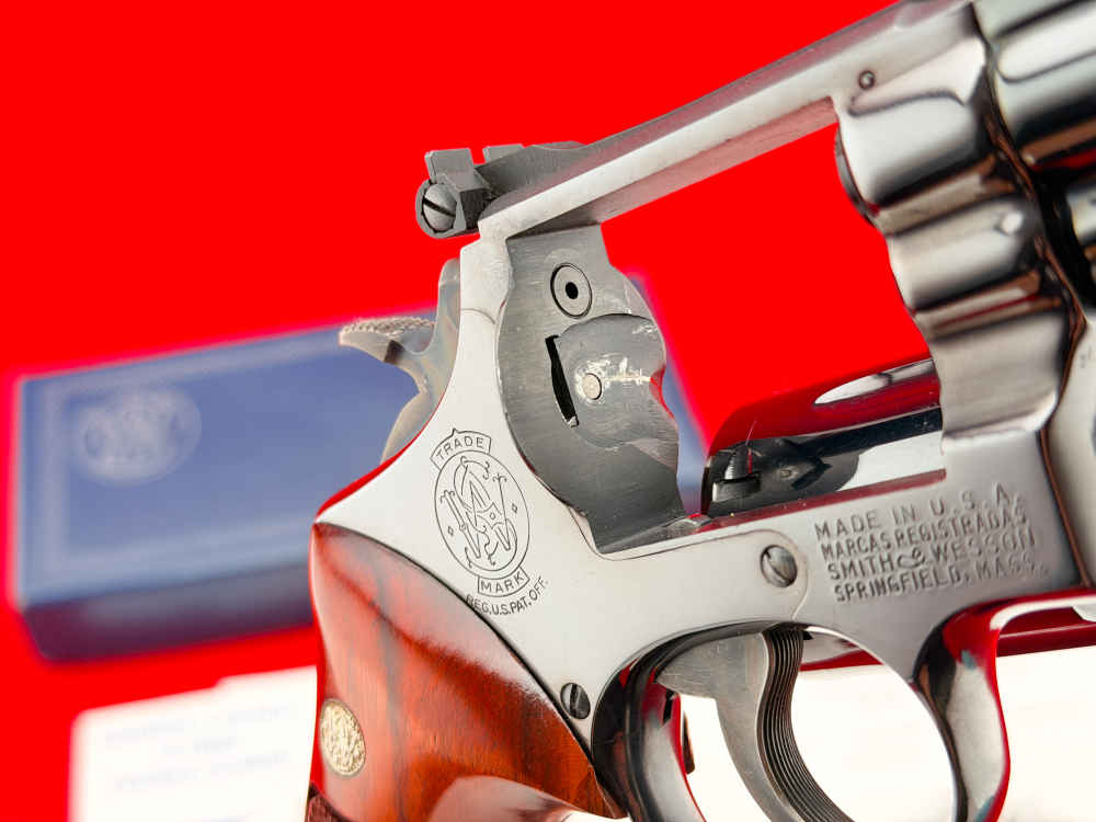 1971 Smith & Wesson Model 19-3 Combat Magnum 4" Blued .357 Magnum w/ Box-img-31
