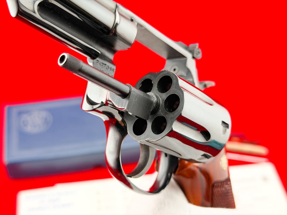 1971 Smith & Wesson Model 19-3 Combat Magnum 4" Blued .357 Magnum w/ Box-img-28