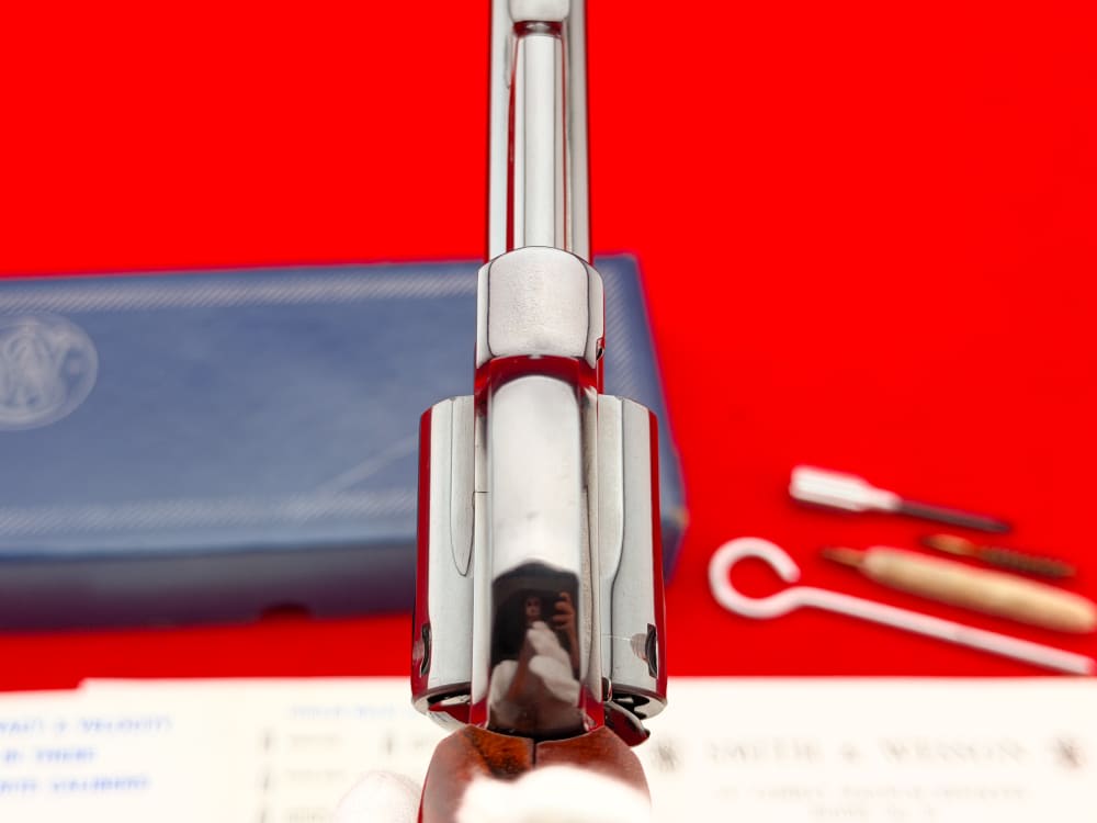 1971 Smith & Wesson Model 19-3 Combat Magnum 4" Blued .357 Magnum w/ Box-img-24