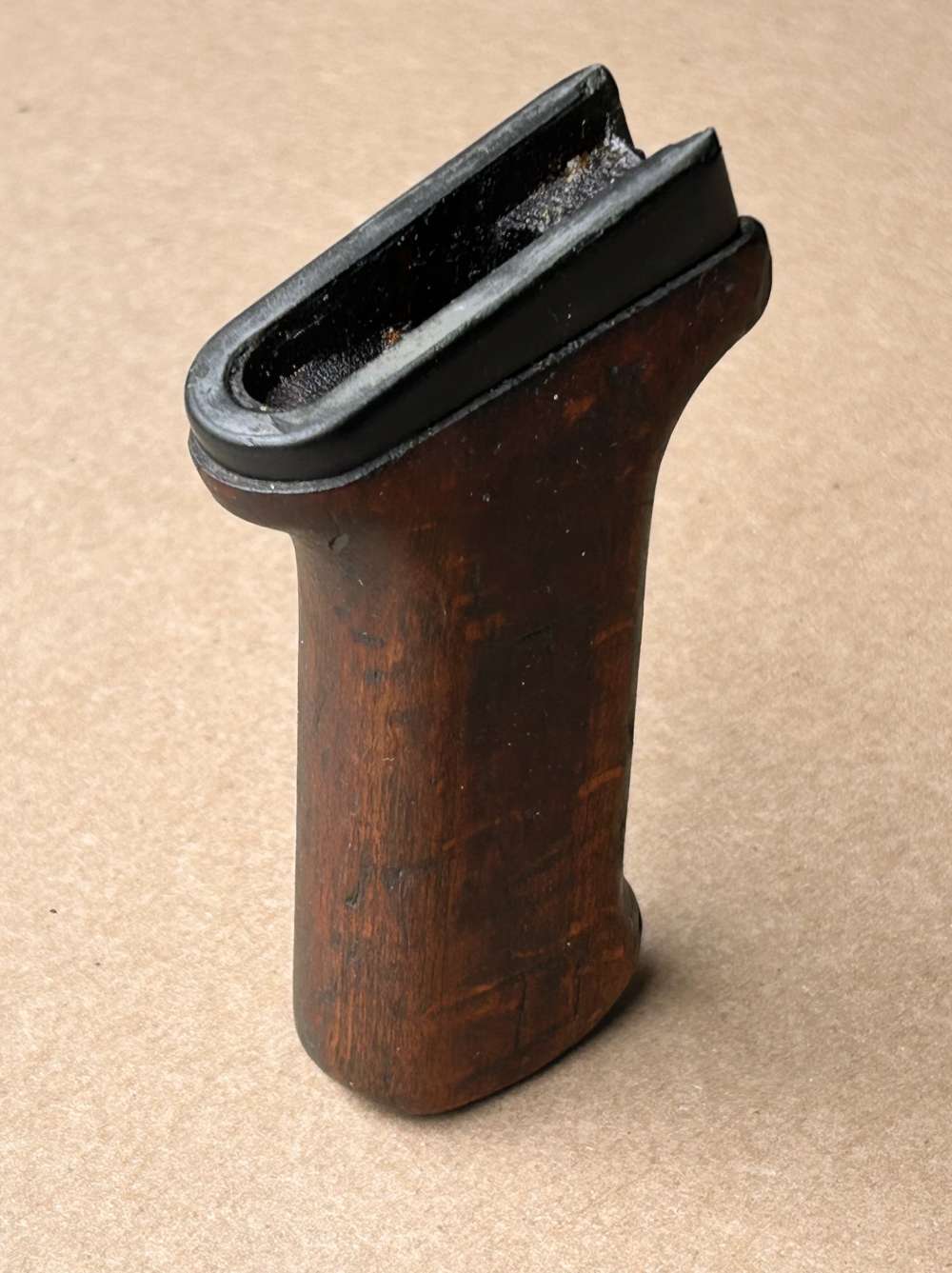 Romanian Hard Wood Pistol Grip w/ Metal Ferrule -img-3