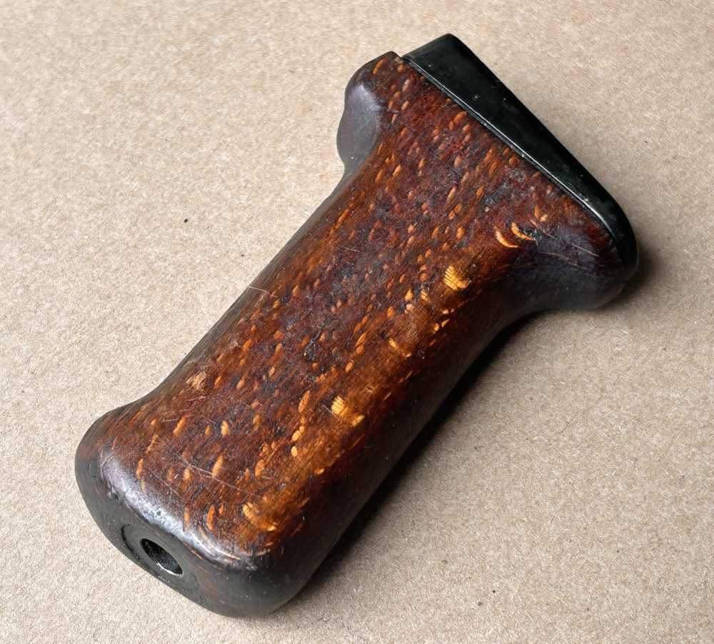 Romanian Hard Wood Pistol Grip w/ Metal Ferrule -img-2