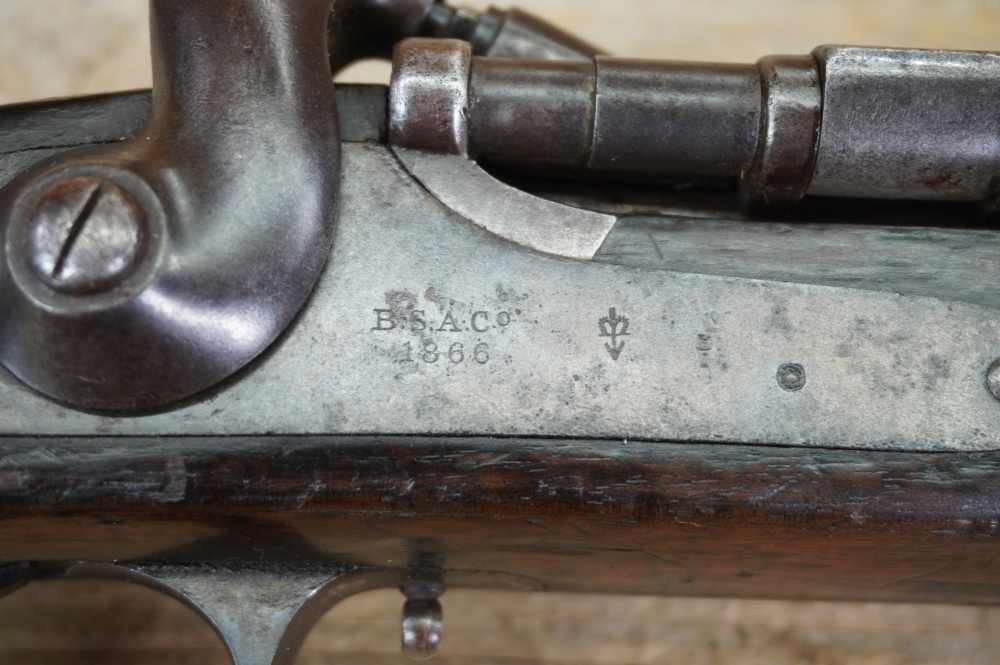 BSA Snider MK 2 Sergeants Pattern 2-band short rifle 1866 no Nepal markings-img-13