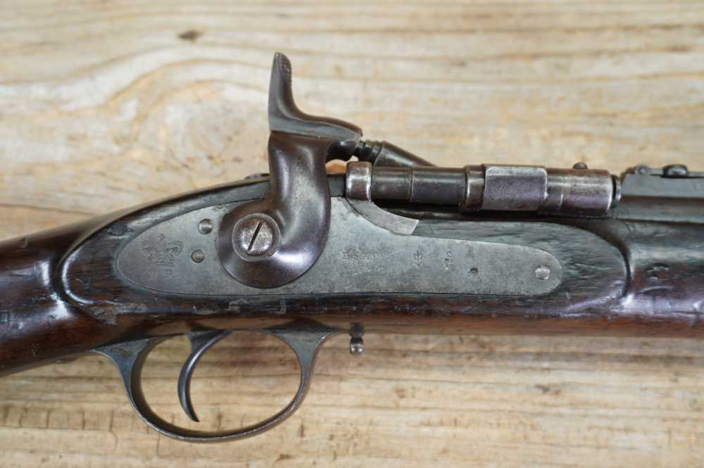 BSA Snider MK 2 Sergeants Pattern 2-band short rifle 1866 no Nepal markings-img-11