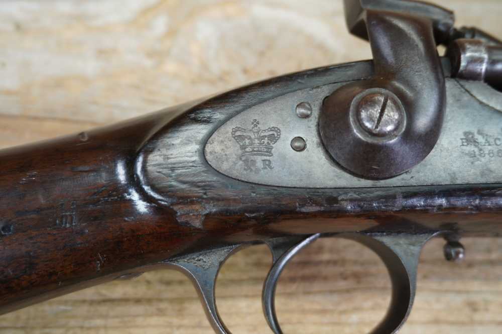 BSA Snider MK 2 Sergeants Pattern 2-band short rifle 1866 no Nepal markings-img-9