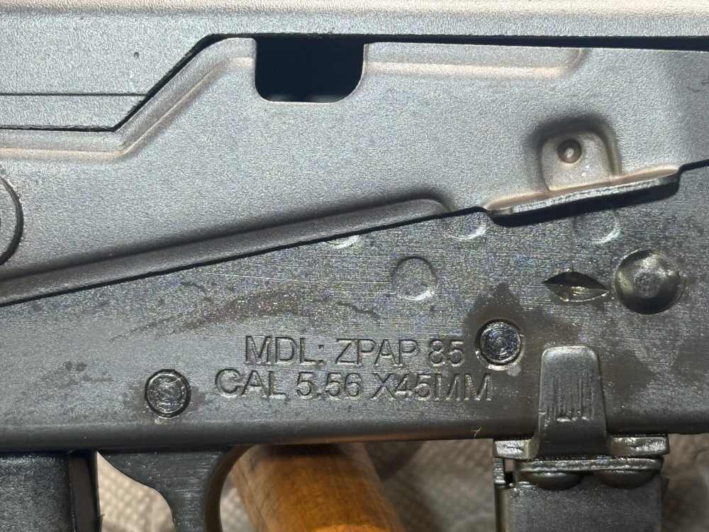 NEW Zastava ZPAP85 Pistol 5.56x45mm, Blackwood, 30rd Mag-img-4