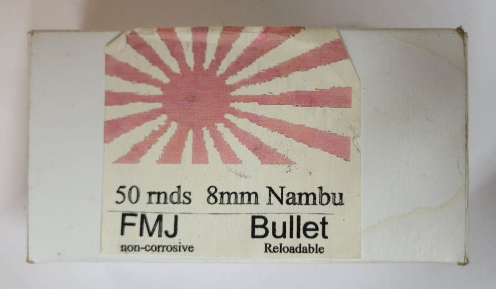 8mm Nambu fmj box of 50rds reloads for components only-img-0