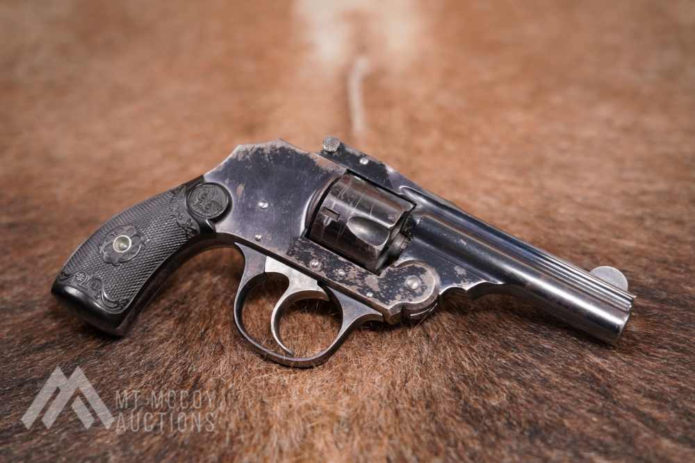 Iver Johnson Safety Automatic Hammerless .32 S&W Revolver Ca 1915 C&R-img-0