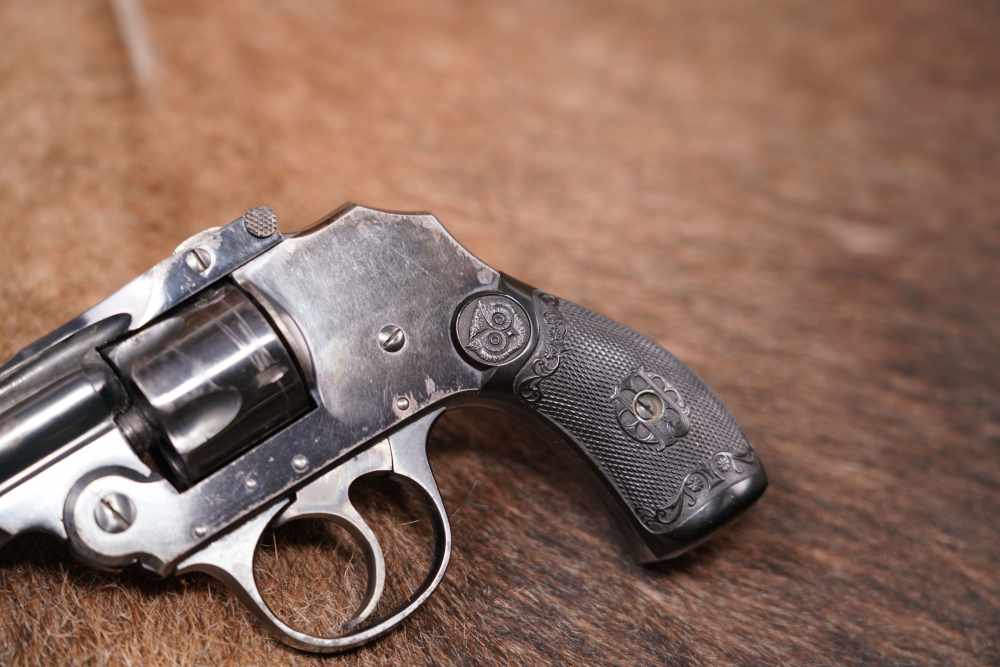 Iver Johnson Safety Automatic Hammerless .32 S&W Revolver Ca 1915 C&R-img-5