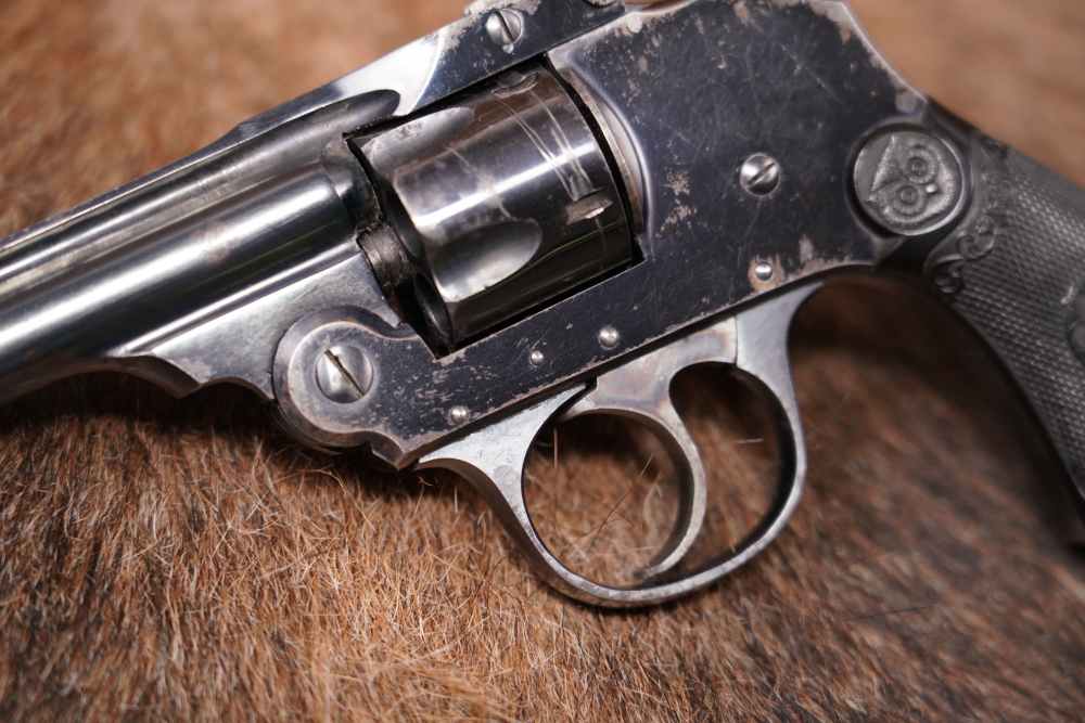 Iver Johnson Safety Automatic Hammerless .32 S&W Revolver Ca 1915 C&R-img-4