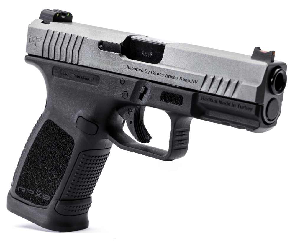GFORCE ARMS RPX3C9 9MM 15+1 RND 4" BRL TAC GRAY SLIDE-img-1