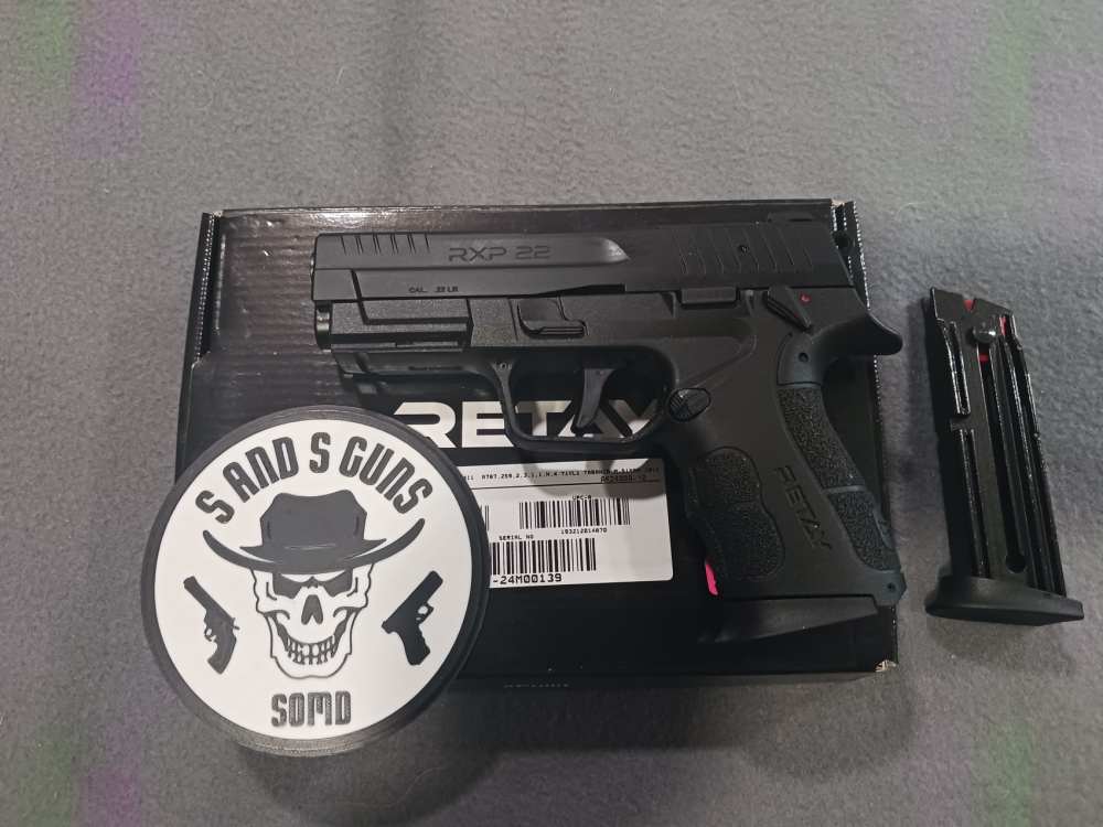 FACTORY DEMO RETAY RX22 .22 LR 2-10RD MAGS SEMI AUTO PISTOL USED-img-0