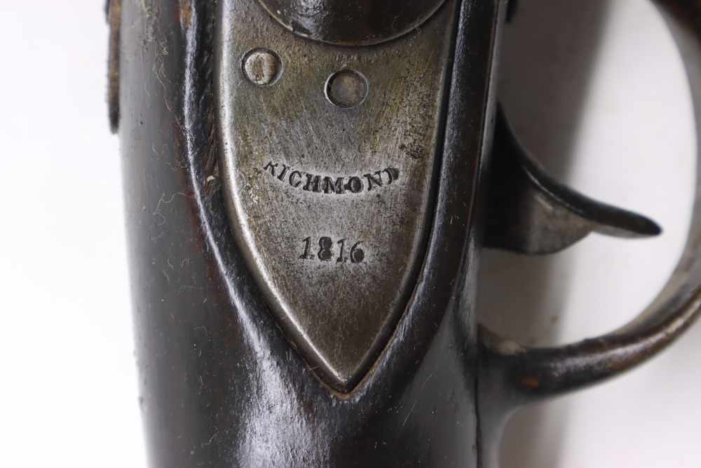 Richmond Virginia 1816 flintlock 30" 69 caliber #26080009A-img-2