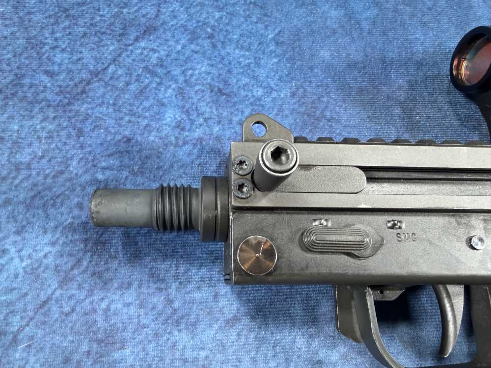 TRANSFERABLE SWD M11 Mac 9mm with three mags Holosun EFILE READY-img-14