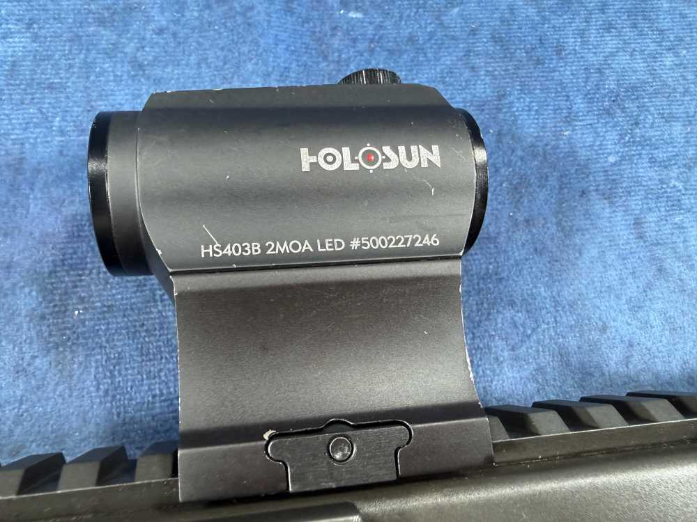 TRANSFERABLE SWD M11 Mac 9mm with three mags Holosun EFILE READY-img-12