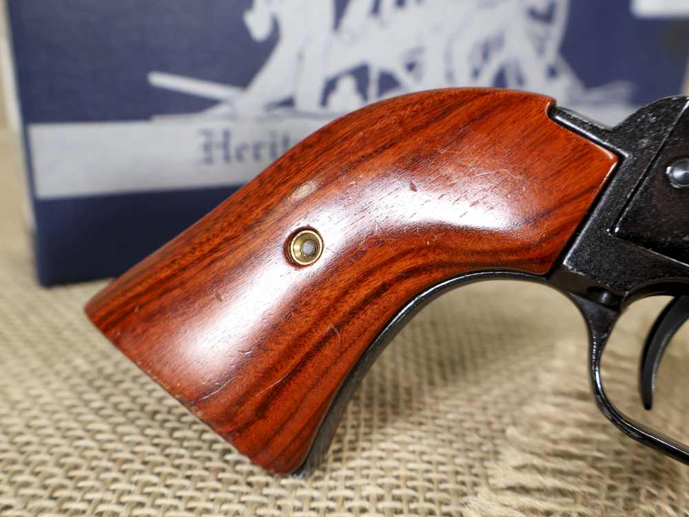 Heritage Rough Rider 4.75" 6-Rd Cocobolo .22LR/.22WMR Convertible Revolver-img-8