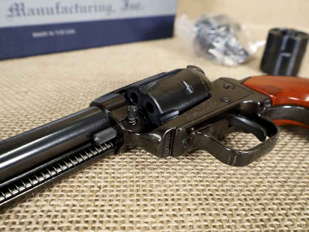 Heritage Rough Rider 4.75" 6-Rd Cocobolo .22LR/.22WMR Convertible Revolver-img-14