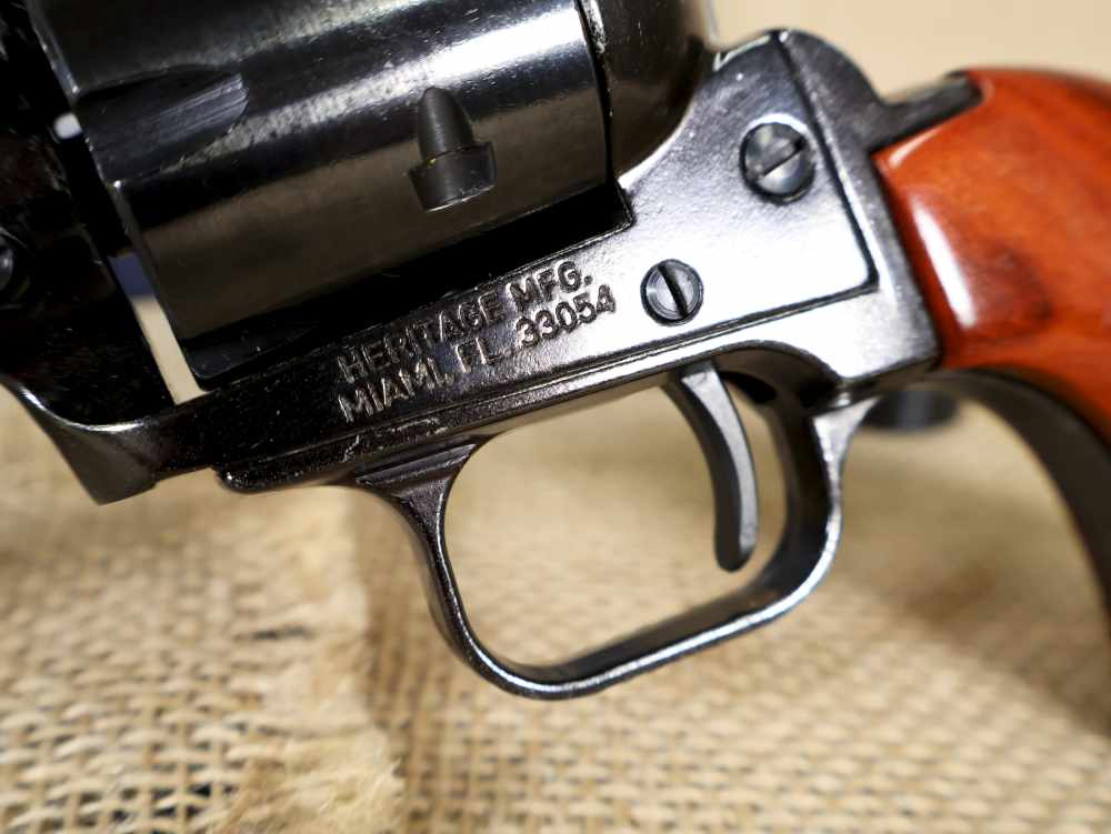 Heritage Rough Rider 4.75" 6-Rd Cocobolo .22LR/.22WMR Convertible Revolver-img-2