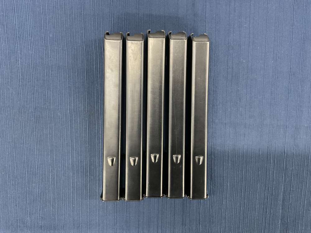 Lot of 5 Lusa 9MM Luger 32 Round Mags Penny Auction NR 0.01-img-2