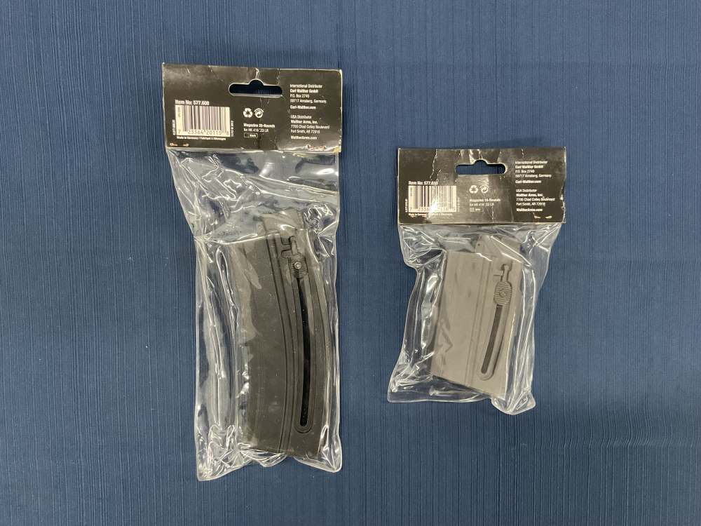 Lot of 2 Heckler & Koch H&K 416 .22 LR 20 And 10 Round Mags Penny NR 0.01-img-1