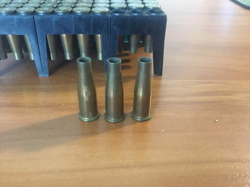 .22 Remington JET brass. 50 rounds of once fired in Remington box RARE-img-3
