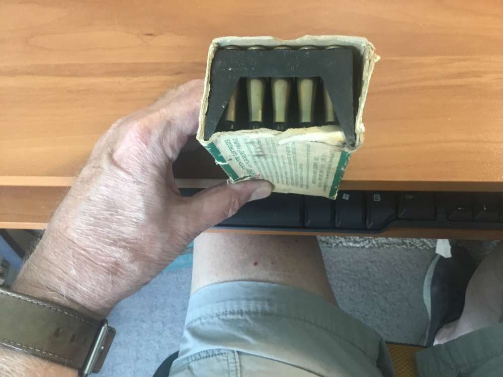 .22 Remington JET brass. 50 rounds of once fired in Remington box RARE-img-1