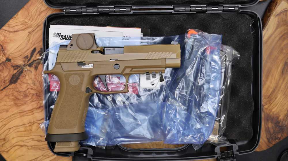 SIG Sauer M17X 9mm 4.7" ROMEO-M17 Coyote 3x21rd XSeries-img-0