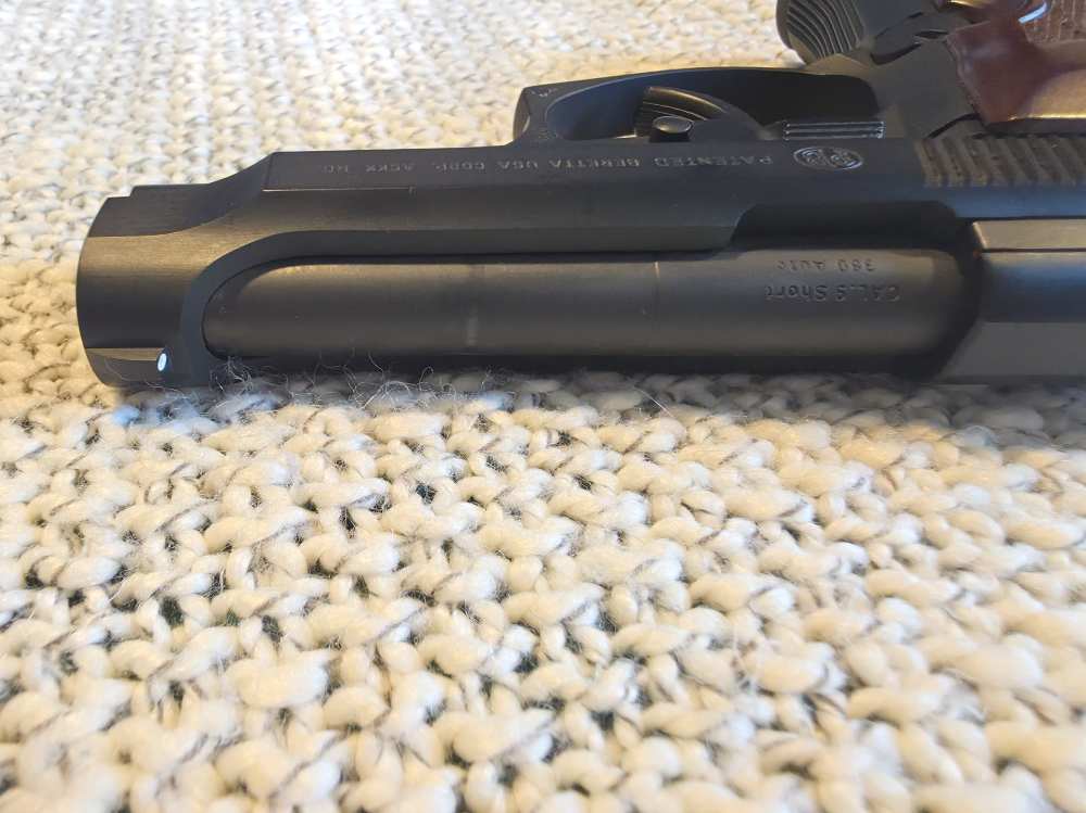 Beretta 84F Cheetah .380 ACP Excellent 2x13RD Mags Factory Case Wood Grips-img-9