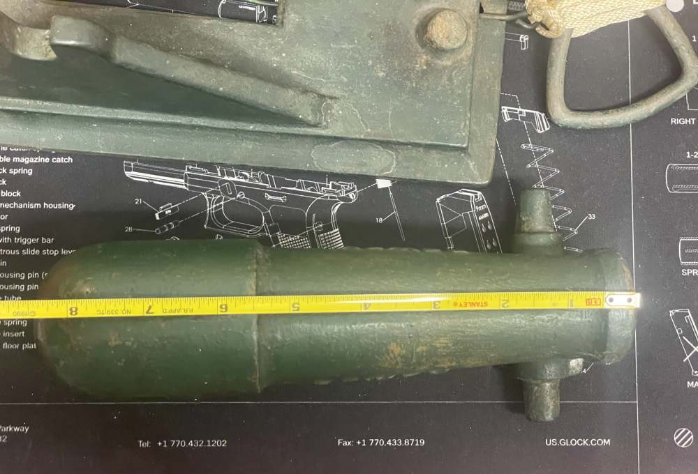 CAST-IRON "DEWEY" MOTAR-STYLE SALUTE CANNON-img-3
