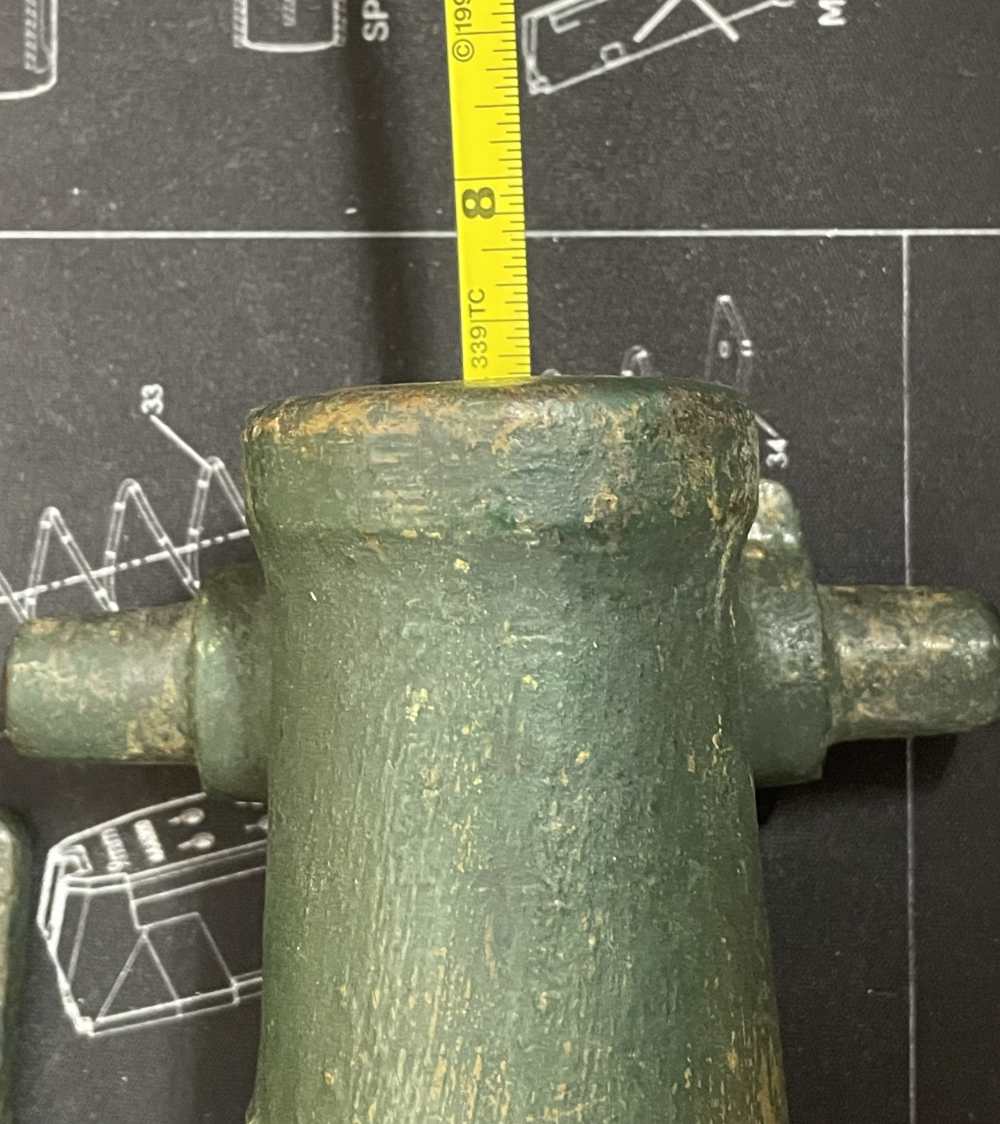 CAST-IRON "DEWEY" MOTAR-STYLE SALUTE CANNON-img-4