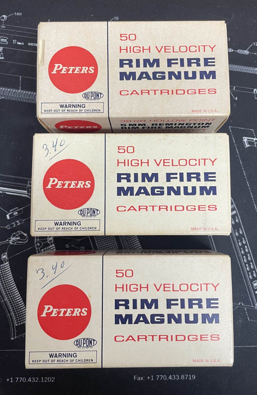 PETERS 5MM REMINGTON RIM FIRE MAGNUM 38 GR 141rds -img-0