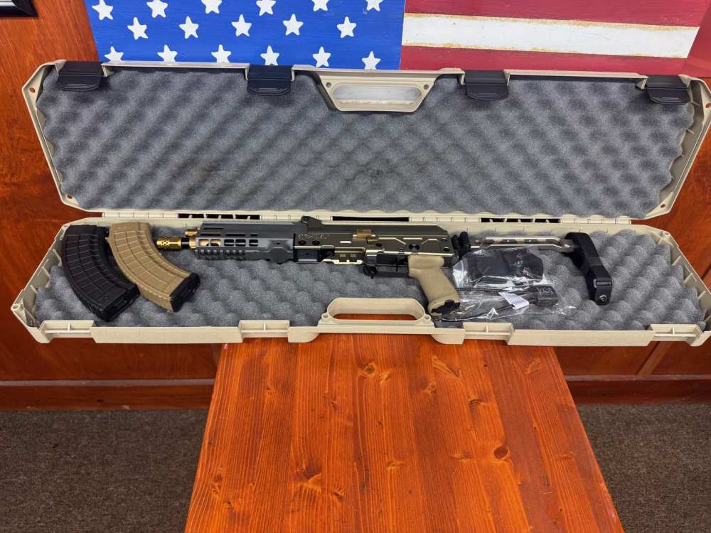 Stenzel IND. SAK-21 7.62x39 9.5 COMMANDO NIB *Very Low# AK Pistol PDW-img-0