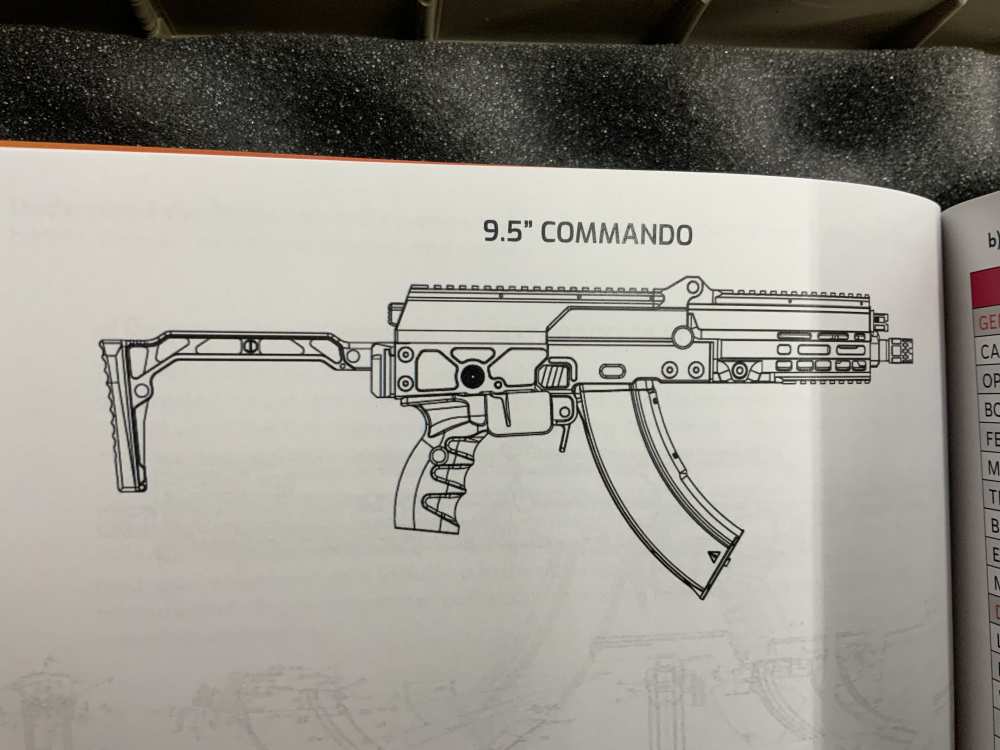 Stenzel IND. SAK-21 7.62x39 9.5 COMMANDO NIB *Very Low# AK Pistol PDW-img-17