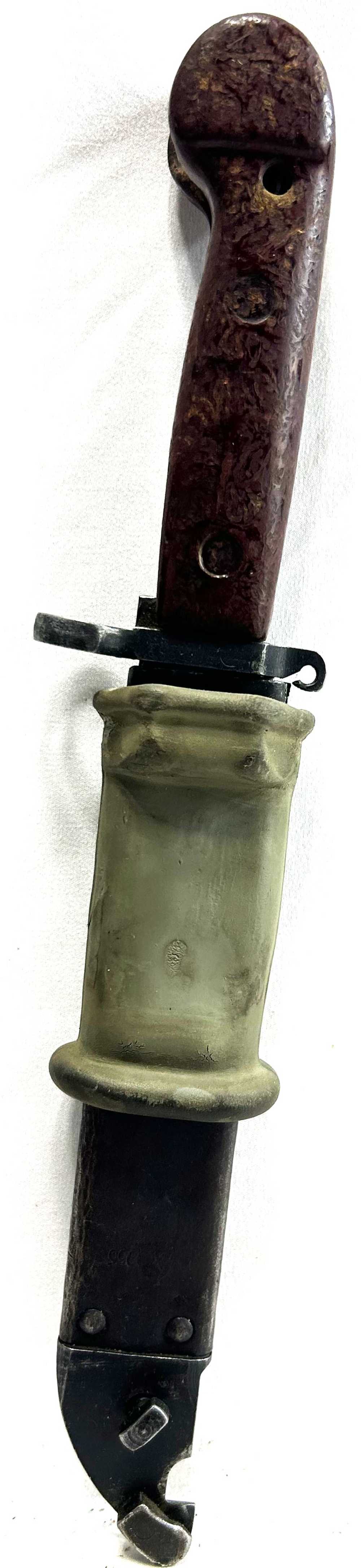 Original AKM Type I Bayonet w/Scabbard - USED-img-0