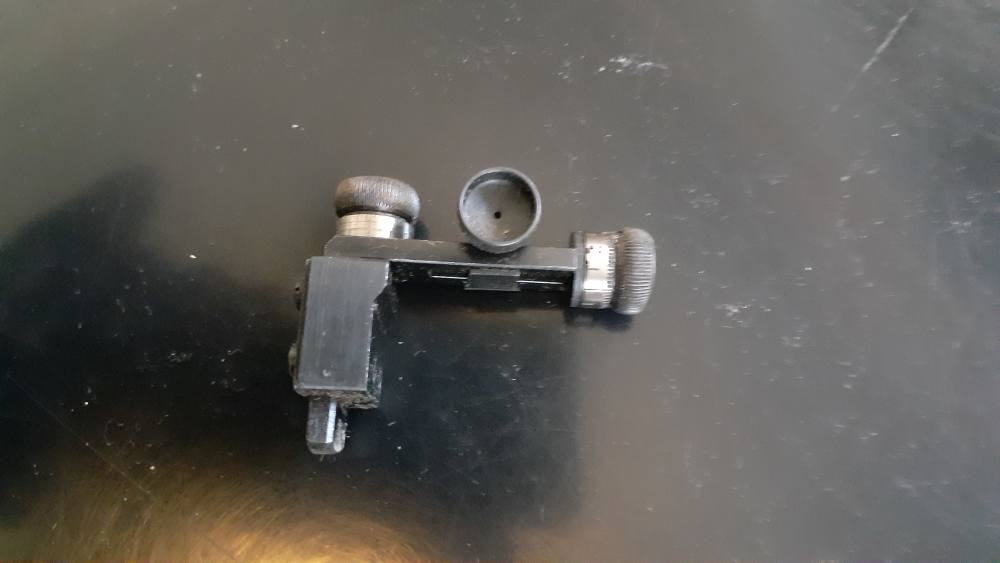 Vintage Redfield 70 DT Rifle Micrometer Receiver Peep Sight Winchester 95 -img-8