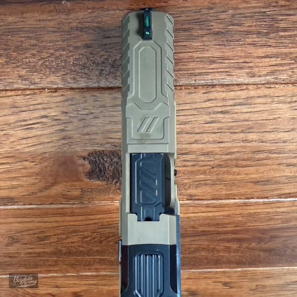 Optic Ready ZEV Technologies OZ9C Compact with Full Size X-Grip 9mm FDE -img-13