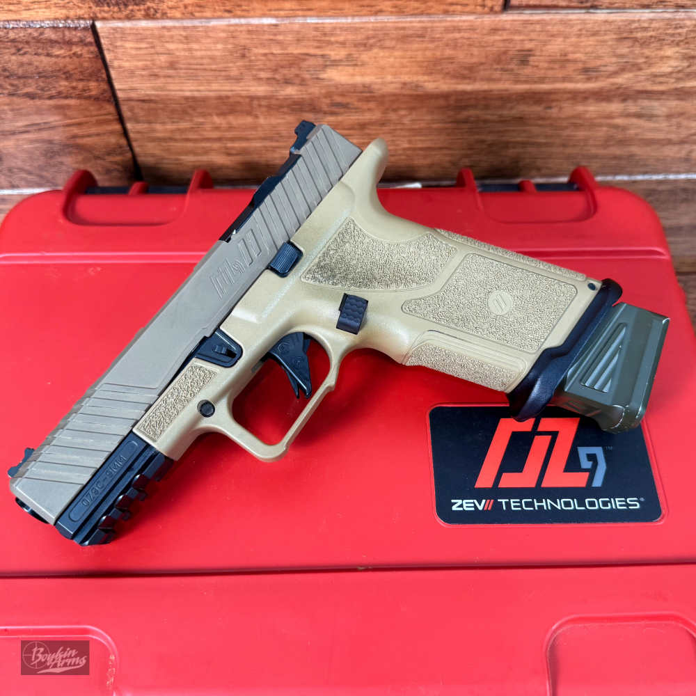 Optic Ready ZEV Technologies OZ9C Compact with Full Size X-Grip 9mm FDE -img-20